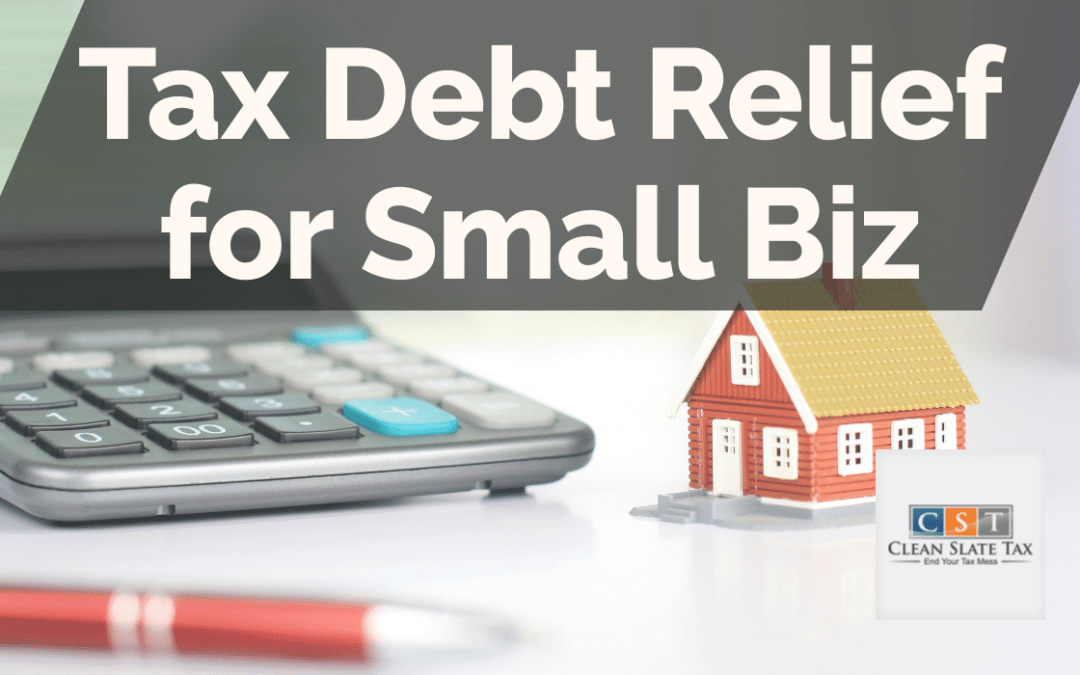 Tax Debt Relief for Small Biz