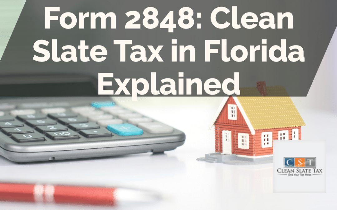 Formulario 2848: Explicación del impuesto de borrón y cuenta nueva en Florida